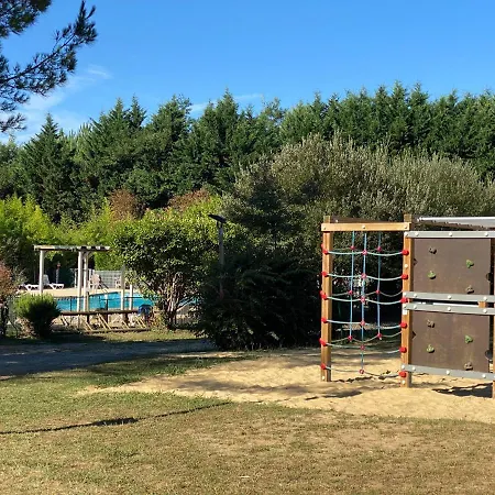 Mobilehome 3 Curistes Piscine Kamp alanı *
